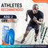 PCSsole Plantar Fasciitis Relief Sport Insoles Inserts - High Arch Support for Basketball, Athletics, Running - Reduce