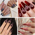JERCLITY 24 Pieces Pink Alloy Zodiac Nail Charms, 12pcs Zodiac Signs and 12pcs Constellation Words Nail Charms for