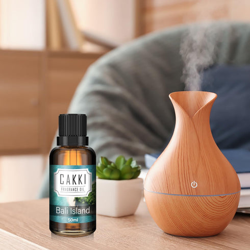 Essential Oils for Diffusers for Home - Scent-Bali Island, Single Large Size 50ml, Cakki Fragrance Oils for Candle