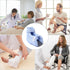 Heel Protectors for Pressure Sores - Cushions for Heel Pain Relief with Laundry Bag for Bedridden Patients