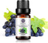 Grape Essential Oil 10ML - 100% Pure Organic Natural Flower Oil for Diffuser, Massage & Skin Care
