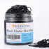 Mini Rubber Black Elastic Hair Ties Bands, BEBEEPOO 2500pcs Small Rubber Bands for Hair, Soft and Reusable