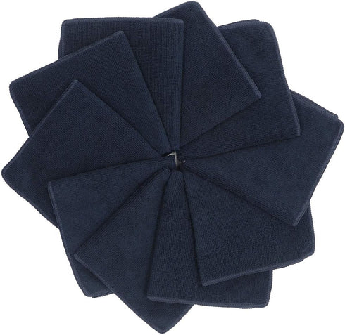 VeraSong 12inch 12inch 10 Pack Microfiber Dish Cloths Fast Drying Kitchen Cleaning Cloth Dish Rags Dust Cloths Ultra