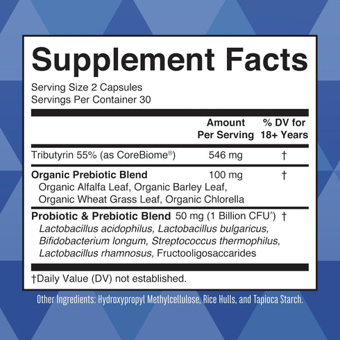 MaryRuth's 3-in-1 Probiotics for Complete Gut Health Supplement for Women & Men, 50 Billion CFU, 30 Count
