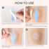 N NEXXCEL 50 Pack 3 3 NeXxcel Sensor Covers for Freestyle Libre and Plus Waterproof Ultra-Thin Transparent Adhesive