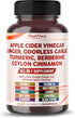 PEAKPURY Apple Cider Vinegar Ginger Odorless Garlic Turmeric Berberine