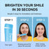 Hyaluronic Acid Mouthwash, Alcohol-Free Oral Rinse for Fresh Breath, Healthy Gums, 40 Travel Packs, Fresh Mint