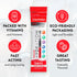 Hydration Powder Packets - Naturally Flavored Electrolyte Powder with Vitamins C & D, Strawberry