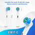 Toothbrush Heads for Oral B - 4 Pack | Professional Electric Replacement Heads, Compatible with Oral B Braun, Medium
