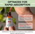 Organic Vitamin B12 Sublingual Drops - 2 Fl. Oz. Extra Strength 5000 mcg Methylcobalamin, Vegan Liquid B12