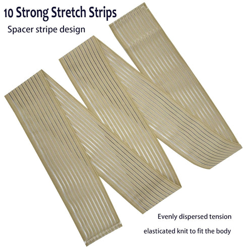 Thigh Support Compression Bandage Sleeve for Women and Men, Adjustable Lower Leg Wrap for Thigh Pain Relief