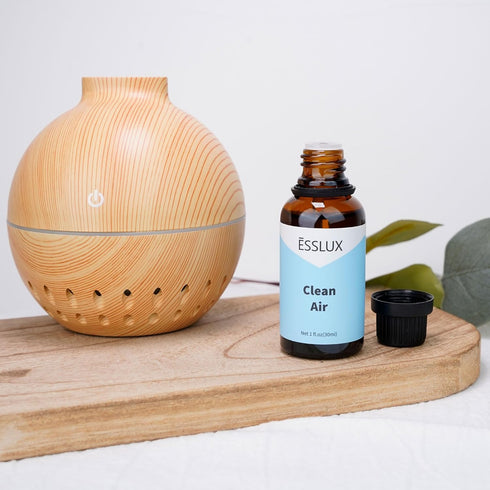 Clean Air Fragrance Oil - ESSLUX Aromatherapy Essential Scented Oils for Diffuser, 30 ml, Home Fragrance