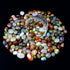Polished Agate Stone, Colorful Rocks and Gems, Tumbled Real Crystals, Healing Stones, Reiki Decor (1lb)