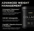 ELMNT Super Collagen Powder for Women, Weight Loss + Beauty with Probiotics, Hyaluronic Acid, ACV, Biotin, Unflavored