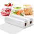 MBLABEL 10" X 14" Clear Plastic Produce Bags, 2 Rolls Food Storage Bags,