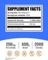 BulkSupplements.com Palmitoylethanolamide Powder - 150mg Pea Supplement, Immune Support, 500g (Pack of 1)