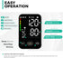 Blood Pressure Monitor Upper Arm Blood Pressure Monitors for Home Use BP Machine with 2x120 Reading Memory Adjustable Arm Cuff 8.7"-15.7" Large Display with LED Background Light Storage Bag