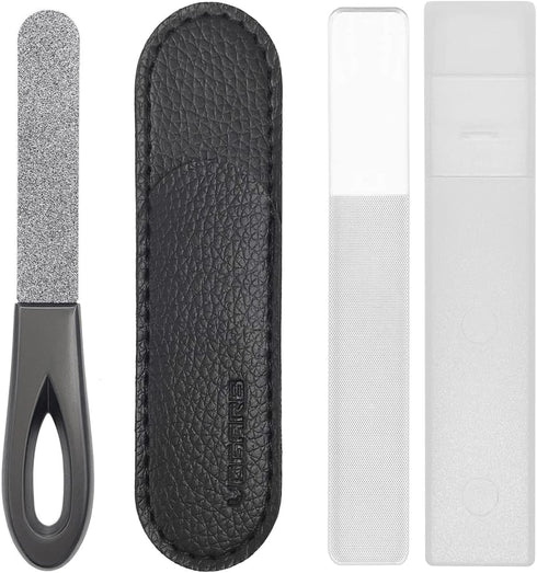 Toenail File for Thick Toenails, 3.6 Inch Double Sided Nail Files, 180 Grit Emery Boards, 1 PACK-BF01