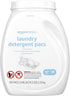 Amazon Basics Laundry Detergent Pacs, Hypoallergenic, Free & Clear, 120 Count
