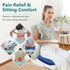 Tailbone Hemorrhoid Donut Pillow for Pain, Sciatica Pain Relief Butt Pillow, Pressure Sore Relief Seat Cushion