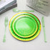 150 Pack Green Plastic Silverware, Green Glitter Utensils - 50 Forks, 50 Knives, 50 Spoons for St Patricks Day,