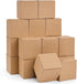 VGOODALL 50PCS Mini Gift Boxes, Tiny Brown Cardboard Favor Boxes for Wedding Birthday Party Bridal Shower Treats
