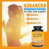 ZEBORA Glucosamine Chondroitin Joint Support Supplement - with MSM, Turmeric, Boswellia for Joint Health & Relief (120