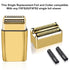 Replacement Foil and Cutter, Double Foil Shaver Head Compatible with BaBylissPRO Barberology FXFS2 Shaver