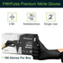 FifthPulse Black Nitrile Medical Gloves, Medium 100 Count Surgical Grade Latex Free Disposable Gloves