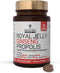 Bee and You Royal Jelly with Ginseng - 60ct, 100% Natural Superfood, Immune Support Supplement, Gluten-Free