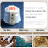 3PCS Solid Balm Sets Portable Pocket Perfume for Travel Use, Natural Rose Ambergris Ebony Fragrance