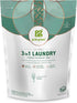 Grab Green 3-in-1 Laundry Detergent Pods, 24 Count, Vetiver Scent, Plant and Mineral Based