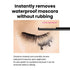Heroine Make by KissMe Speedy Mascara Remover, Gentle Eye Makeup Remover for Waterproof Mascara, 0.22 fl Oz