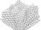 Flexicore Packaging Metallic Silver Zig Zag Chevron Gift Wrap Tissue Paper, 15 Inch X 20 Inch, 10 Sheets, Silver for