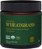 Global Healing Wheat Grass Powder Organic, 180g, Nutrient-Dense Raw Wheatgrass Juice Powder for Immune Support