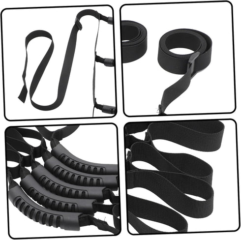 VALICLUD Elderly Assist Strap Adjustable Pull up Aid for Seniors Comfortable Bed Ladder for Disabled Individuals Easy