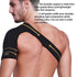 Hueglo Right Shoulder Brace - Adjustable Support for Rotator Cuff Pain Relief, Dislocated AC Joint, and Tendinitis