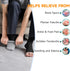 Compression Socks for Women Men, Plantar Fasciitis, Truly 20-30mmHg for Arch & Ankle Support, Black XXL