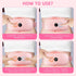 Portable Electric Heating Pad for Period Cramps, 30 to 60 Minutes Timer, 6 Heat Levels, Menstrual Heating Pad Pink