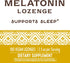 Nature's Way Melatonin Lozenge, Sleep Support*, 2.5 mg, 100 Vegan Lozenges