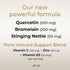 Quercetin with Vitamin C and Zinc, 500mg Quercetin with Bromelain, 240 Veggie Caps, Non-GMO, Vegan