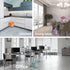 5 Rolls Small Trash Garbage Bags, 4 Gallon, 100 Counts, Durable Plastic Trash Bags for Office Home Bedroom