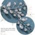 JAKAWIN Bride Rhinestone Wedding Hair Piece Silver Crystal Bridal Updo Hair Vine Accessories for Women