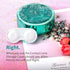 Contact Lens Case, Bling Constellations Travel Kit with Tweezers, Remover Tool, Mirror & Solution Bottle (Green)