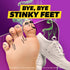 SILKA Odor Fighting Foot Powder & Shoe Deodorizer, 6 Oz, with Corn Starch Powder and Cooling Beads