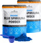 Organic Blue Spirulina Powder - 100% Pure Superfood Blue-Green Algae, 60 Servings, Natural Food Coloring for Smoothies