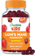 Lifeable Lions Mane Gummies for Kids | Great Tasting Lions Mane Mushroom
