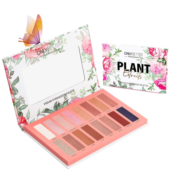 Vegan Nude Eyeshadow Palette, 16 Shades, High Pigmented Long Lasting Shimmer