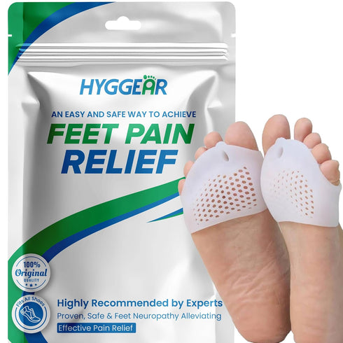 Silicone Toe Separators (Left & Right Pair), Toe Spacer for Overlapping Toes,