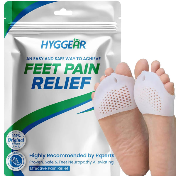 Silicone Toe Separators (Left & Right Pair), Toe Spacer for Overlapping Toes,